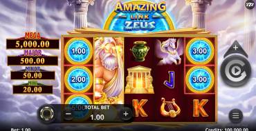 Amazing Link Zeus: Máquina tragaperras