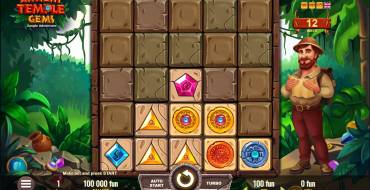 Ancient Temple Gems: Máquina tragaperras