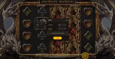 Ancients Blessing: Reproducción automática
