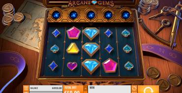 Arcane Gems: Interfaz