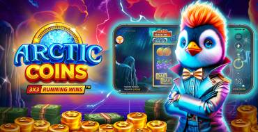 Arctic Coins: Running Wins: Máquina tragaperras