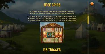 Arthur’s Fortune: Tiradas gratuitas