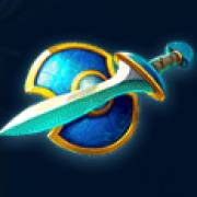 Atlantean Gigarise: Espada y escudo