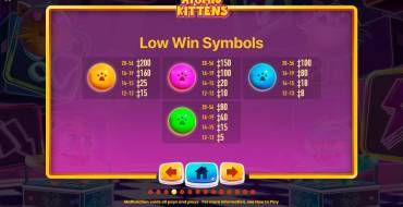 Atomic Kittens: Símbolos menores