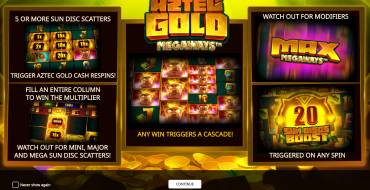 Aztec Gold Megaways: Máquina tragaperras Aztec Gold Megaways