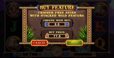 Aztec Spell Forgotten Empire: Bono