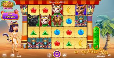 Bastet and Cats Deluxe: Máquina tragaperras