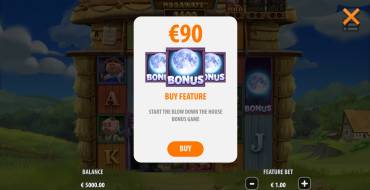 Big Bad Wolf Megaways: Bonificación por compra