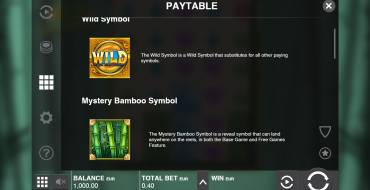 Big Bamboo: Reglas