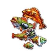Big Bass Boxing Bonus Round: Pescado (cualquier línea)