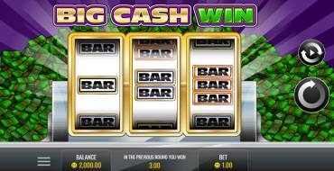Big Cash Win: Máquina tragaperras