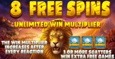 Big Cat King Megaways: Tiradas gratuitas y/o re-giros
