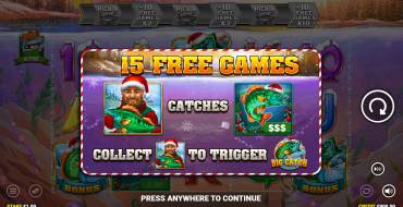 Big Catch Bass Fishing Christmas: Tiradas gratuitas y/o re-giros