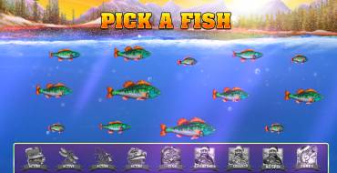 Big Catch Bass Fishing Christmas: Juegos de bonificación