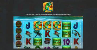 Big Catch Even Bigger Bass: Tiradas gratuitas y/o re-giros
