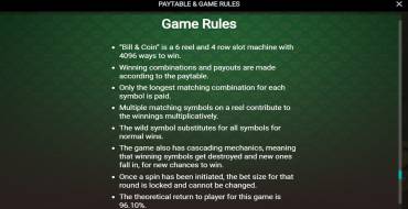 Bill & Coin: Reglas