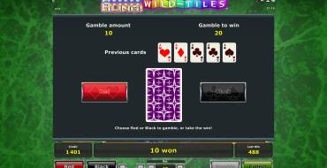 Bling! Bling! Wild-Tiles: Bonificaciones