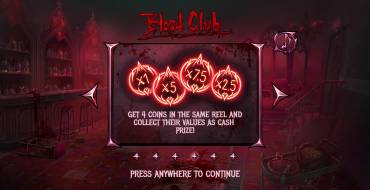 Blood Club: Características únicas