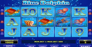 Blue Dolphin: Máquina tragaperras