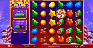 Bonanza Billion X-mas Edition: Máquina tragaperras