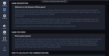 Bonanza Wheel: Reglas