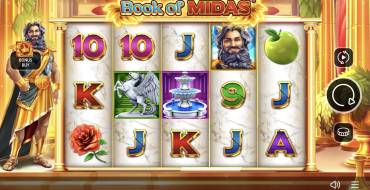 Book of Midas: Máquina tragaperras