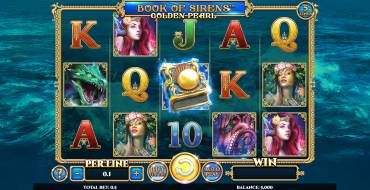 Book of Sirens Golden Pearl: Máquina tragaperras