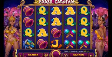 Brazil Carnival: Máquina tragaperras