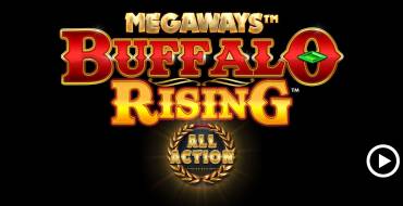 Buffalo Rising Megaways All Action: Máquina tragaperras Buffalo Rising Megaways All Action