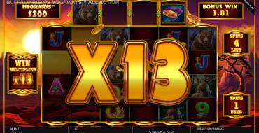 Buffalo Rising Megaways All Action: Multiplicadores