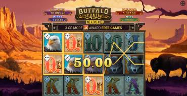 Buffalo Trail Dice: Ganancias