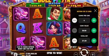 Bull Fiesta: La apuesta
