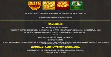Bullion Blitz: Reglas
