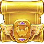 El símbolo Wild3 en Golden Scrolls