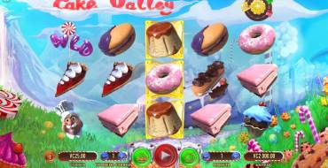Cake Valley: La pantalla principal