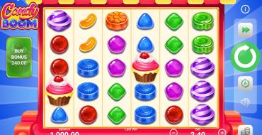 Candy Boom: Máquina tragaperras