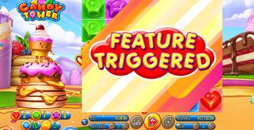 Candy Tower: 3 símbolos Scatter