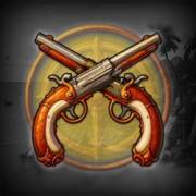 Captain More'gain: Pistolas