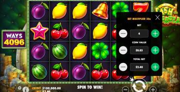 Cash Bonanza: La apuesta