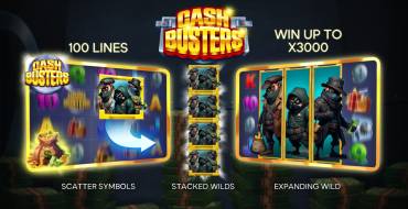 Cash Busters: Juegos de bonificación