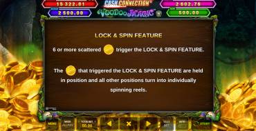 Cash Connection — Voodoo Magic: Juegos de bonificación