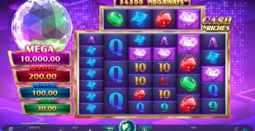 Cash 'N Riches Megaways: Máquina tragaperras