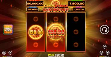 Cash Strike Win Boost: Ganancias