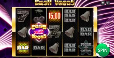 Cash Vegas: Ganancias