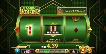 Cashin' Joker: Características únicas