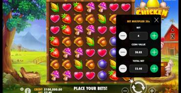 Chicken Drop: La apuesta