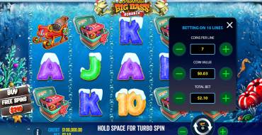 Christmas Big Bass Bonanza: La apuesta