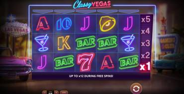 Classy Vegas: Máquina tragaperras