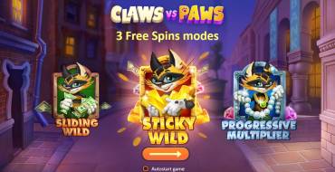 Claws vs Paws: Máquina tragaperras
