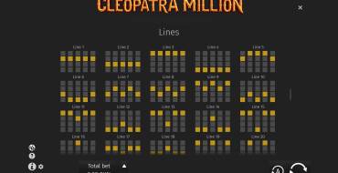 Cleopatra Million: Líneas